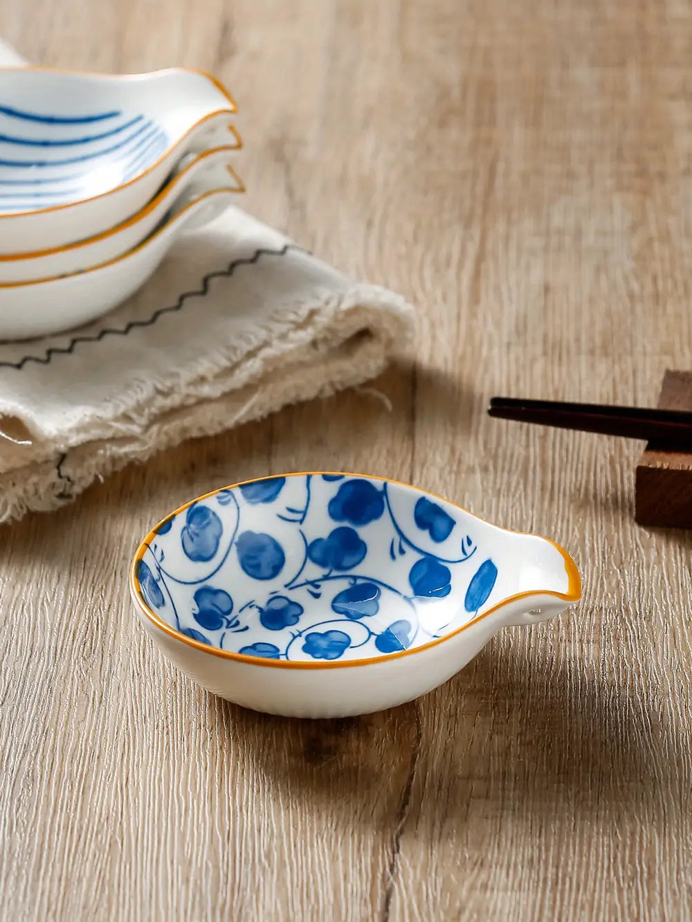8-delige keramische schelpvormige schalenset