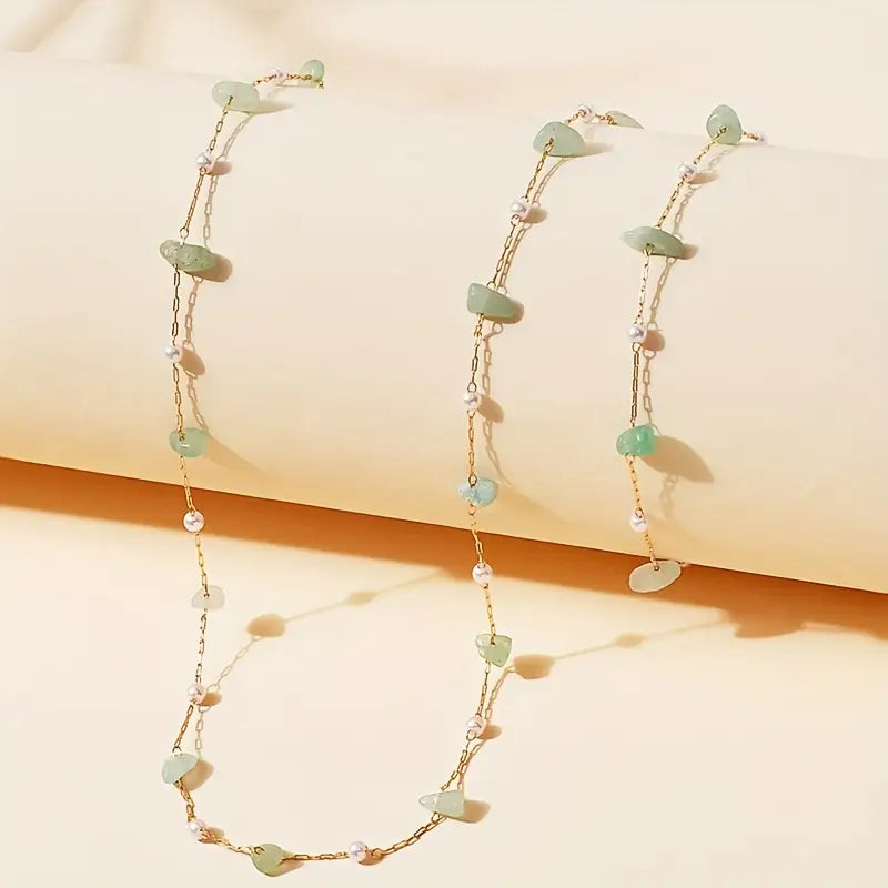 Vintage Pendant Necklace Set - Dainty Minimalist Jewelry