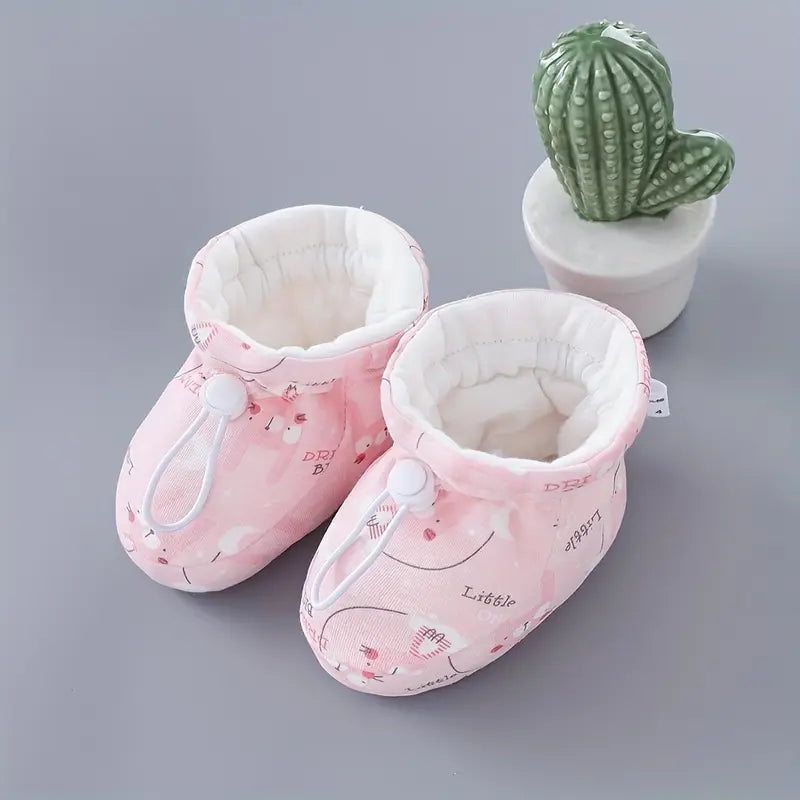 Baby Boys Thermal Socks | Soft Cotton Blend with Adjustable Fit for Walking