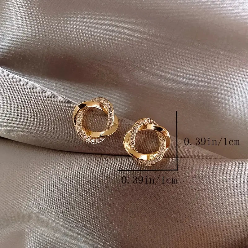 Twist Earrings - Flashing Dangle Fashion Jewelry