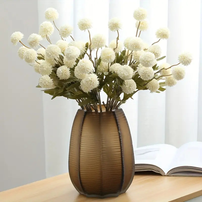 Bouquet de 3 compositions florales séchées de pissenlit