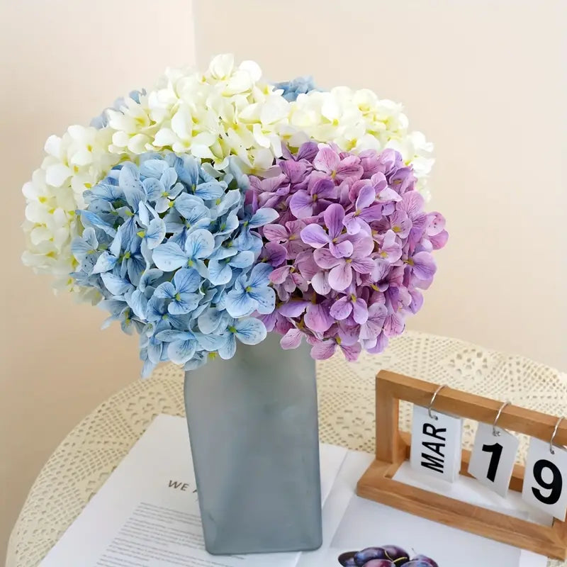 Artificial Hydrangea Flowers - Silk Wedding Bouquet Centerpieces