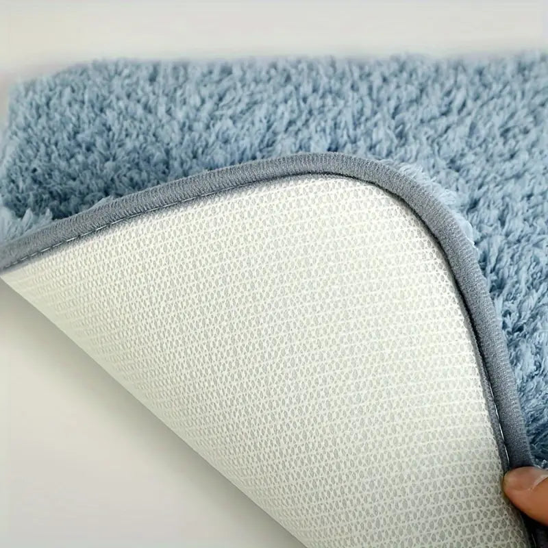 Absorbent Bath Mat Non-Slip Latex Backing Plush Rug 720gsm