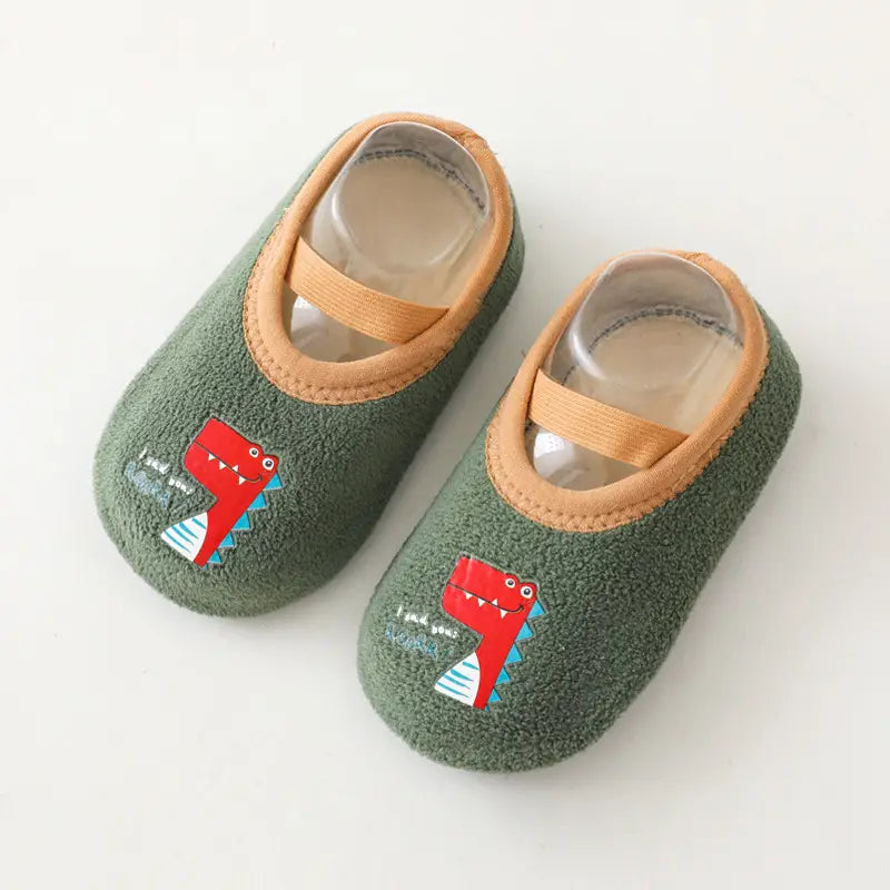 Baby Floor Shoes Socks | Non-Slip Toddler Socks with Cute Cartoon Design