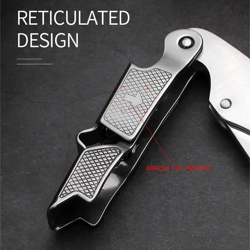 Premium Stainless Steel Corkscrew with Wooden Handle