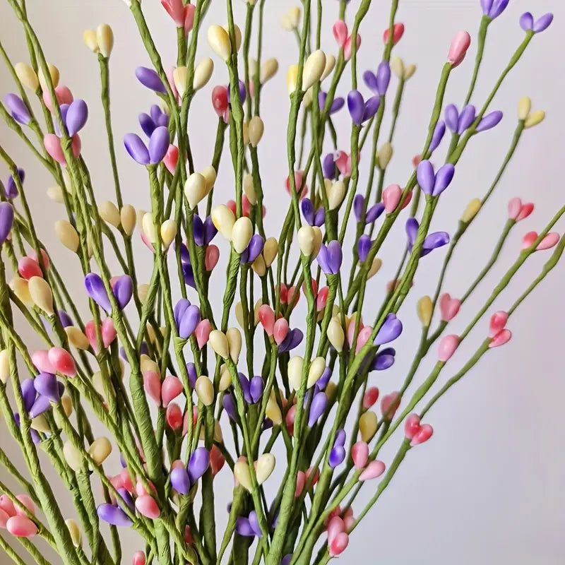 Artificial Berry Stems - DIY Floral Decor - 10pcs