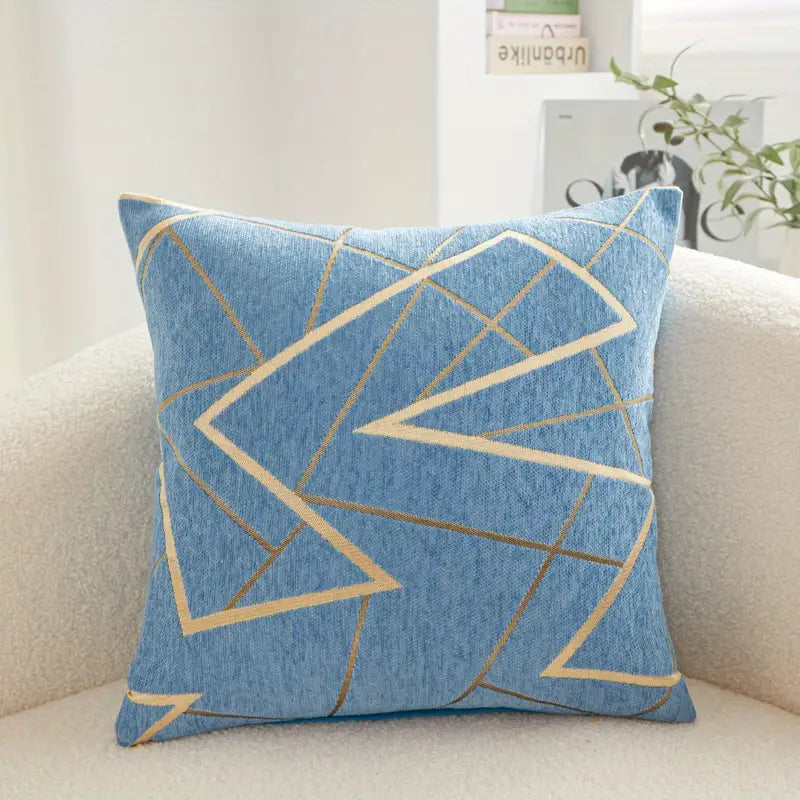 Chenille Throw Pillow Cover - Modern Minimalist Home Decor