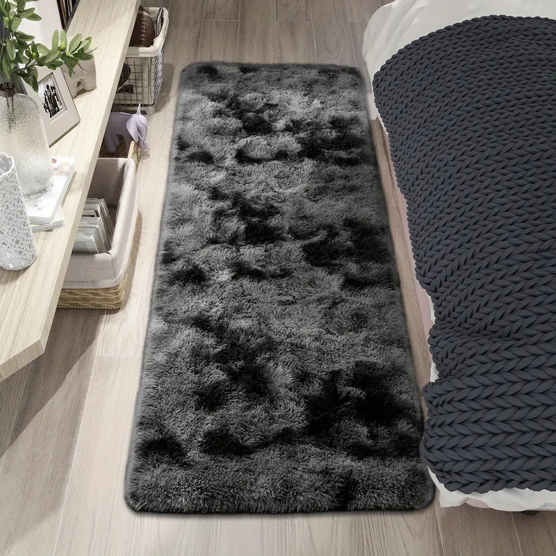 Luxury Tie Dye Shag Rug - Soft, Non-Slip, Machine Washable