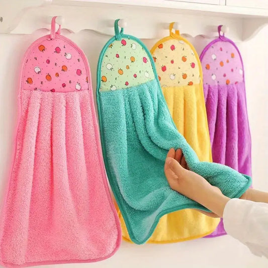 Ultra-Soft Microfiber Kitchen Towels - Oversized, Absorbent & Lint-Free