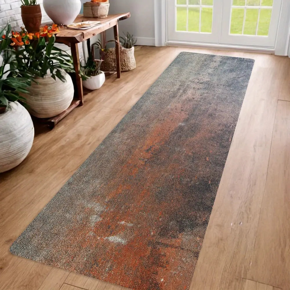 1pc Modern Abstract Art Runner Rug Machine Washable