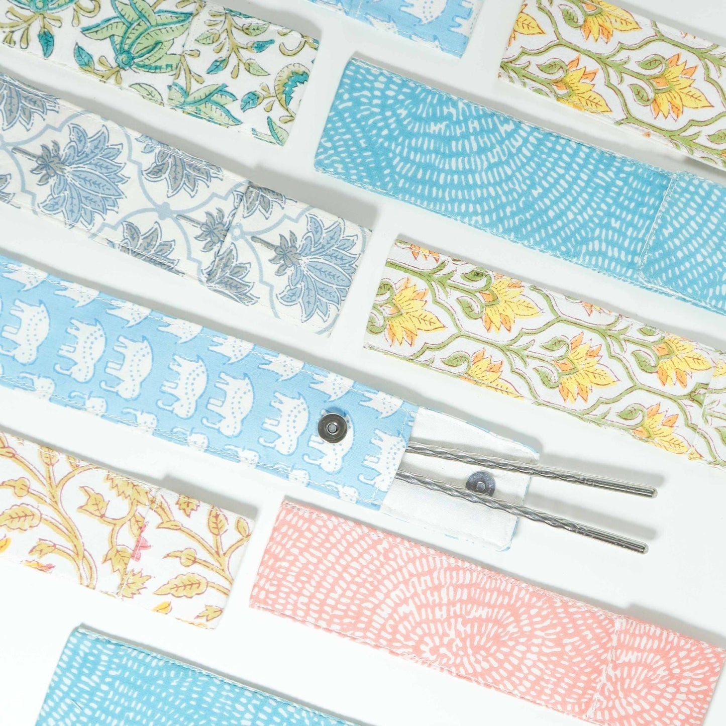 Cotton Napkins - Set of 6, Assorted Prints