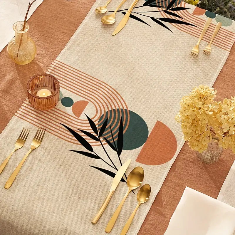 1pc Bohemian Geometric Table Runner