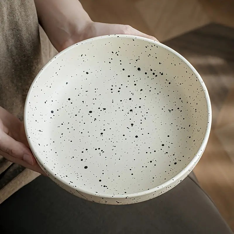 Korean Ceramic Salad Bowls - 8 Inch Deep, Handmade