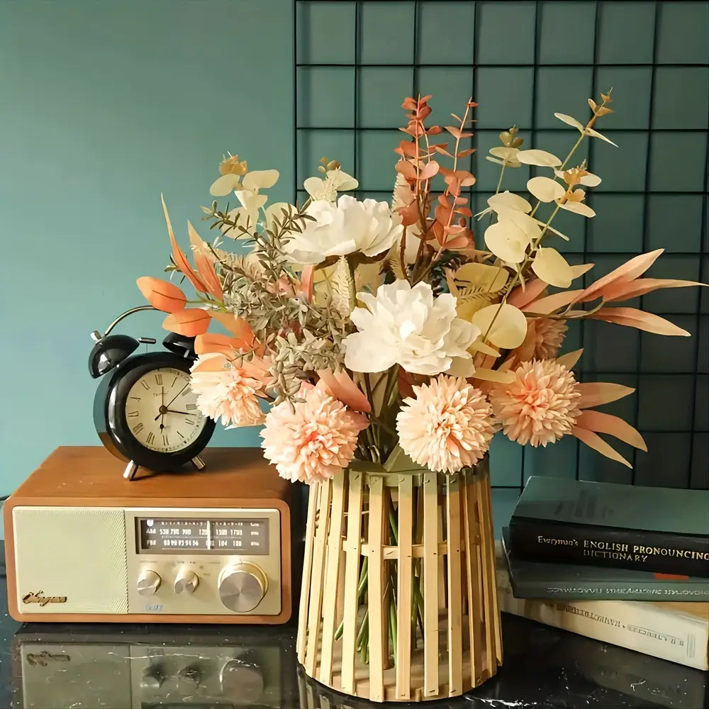 1pc Artificial Silk Flowers For Home Decor And Wedding