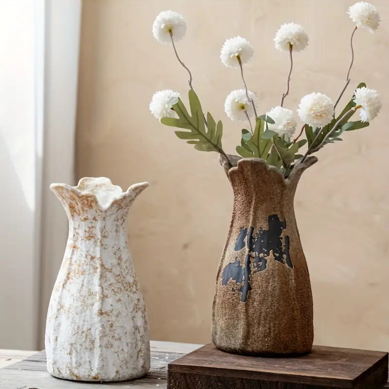 Modern Ceramic Vase - Elegant Floral Centerpiece Home Decor