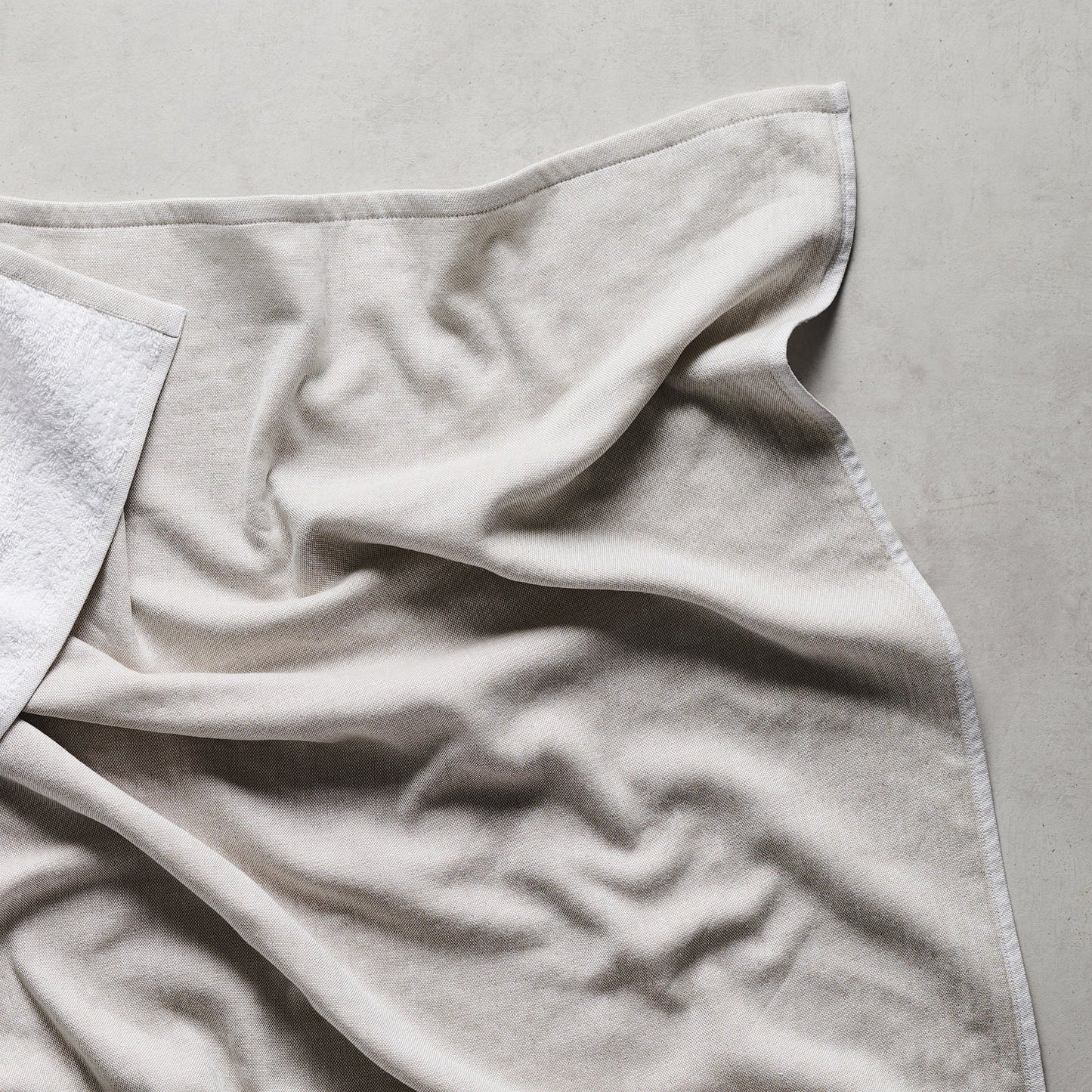 Earth Stucco | Cotton Bamboo | Hammam Terry | XL Bath Towel