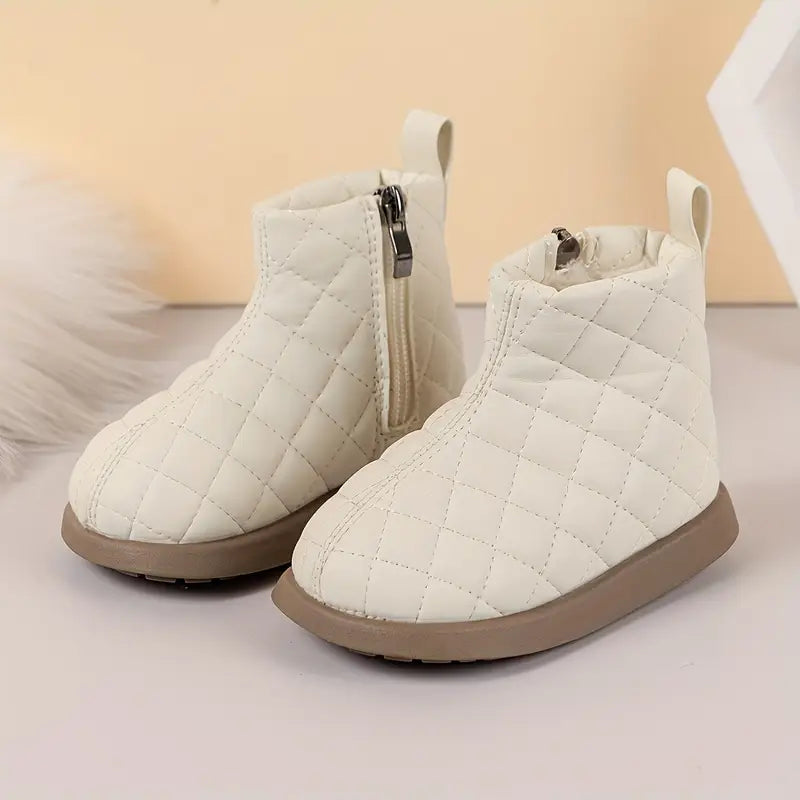 Baby Snow Boots | Soft Sole Fleece-Lined Winter Boots for Boys & Girls