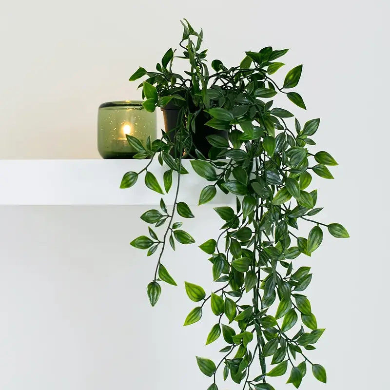 Artificial Hanging Plants 3-Pack - Indoor Greenery Decor
