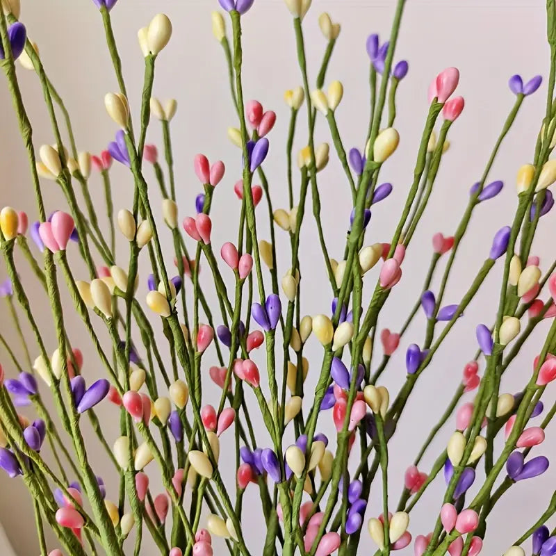 Artificial Berry Stems - DIY Floral Decor - 10pcs