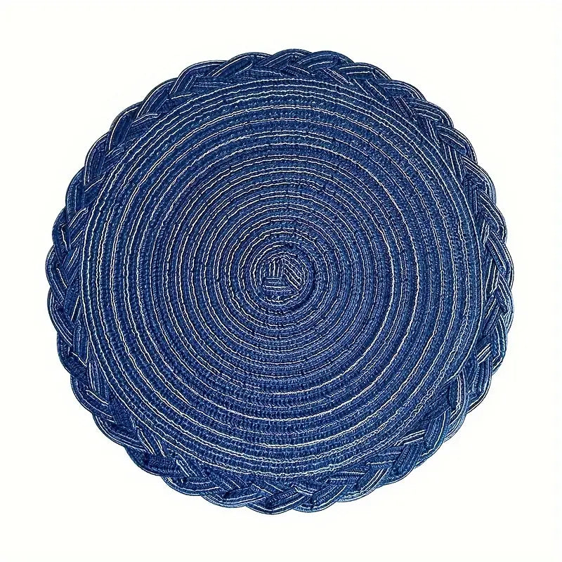 2pcs Handcrafted Braided Placemats