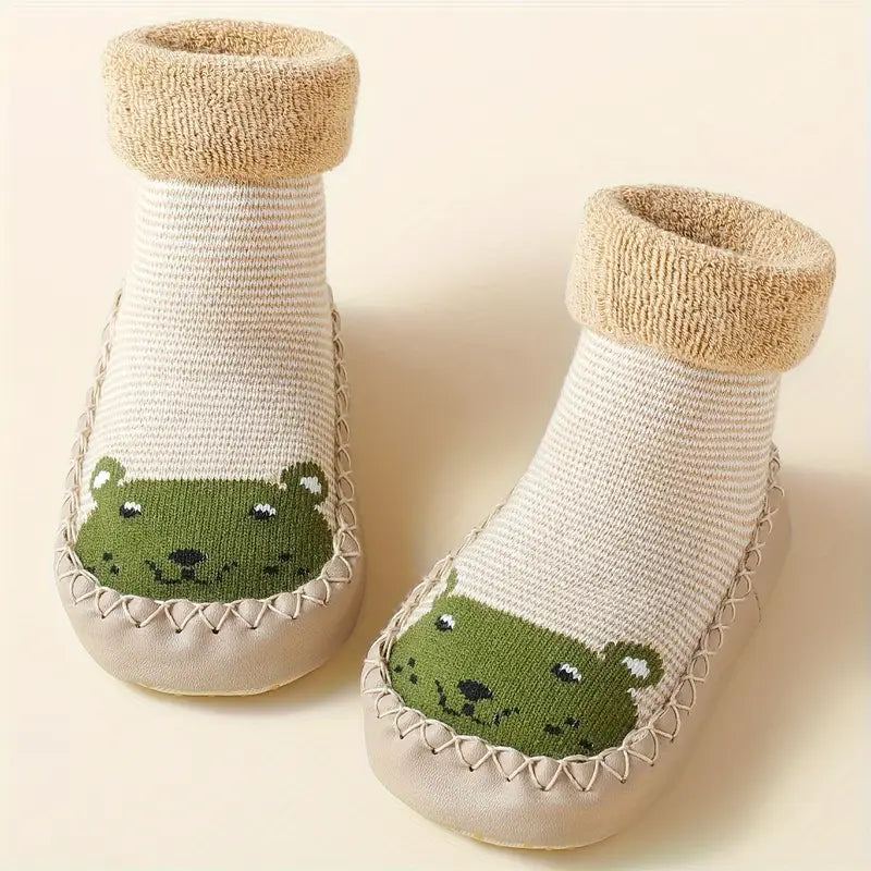 Anti-Slip Cartoon Floor Socks | Early Walking Socks for Toddlers