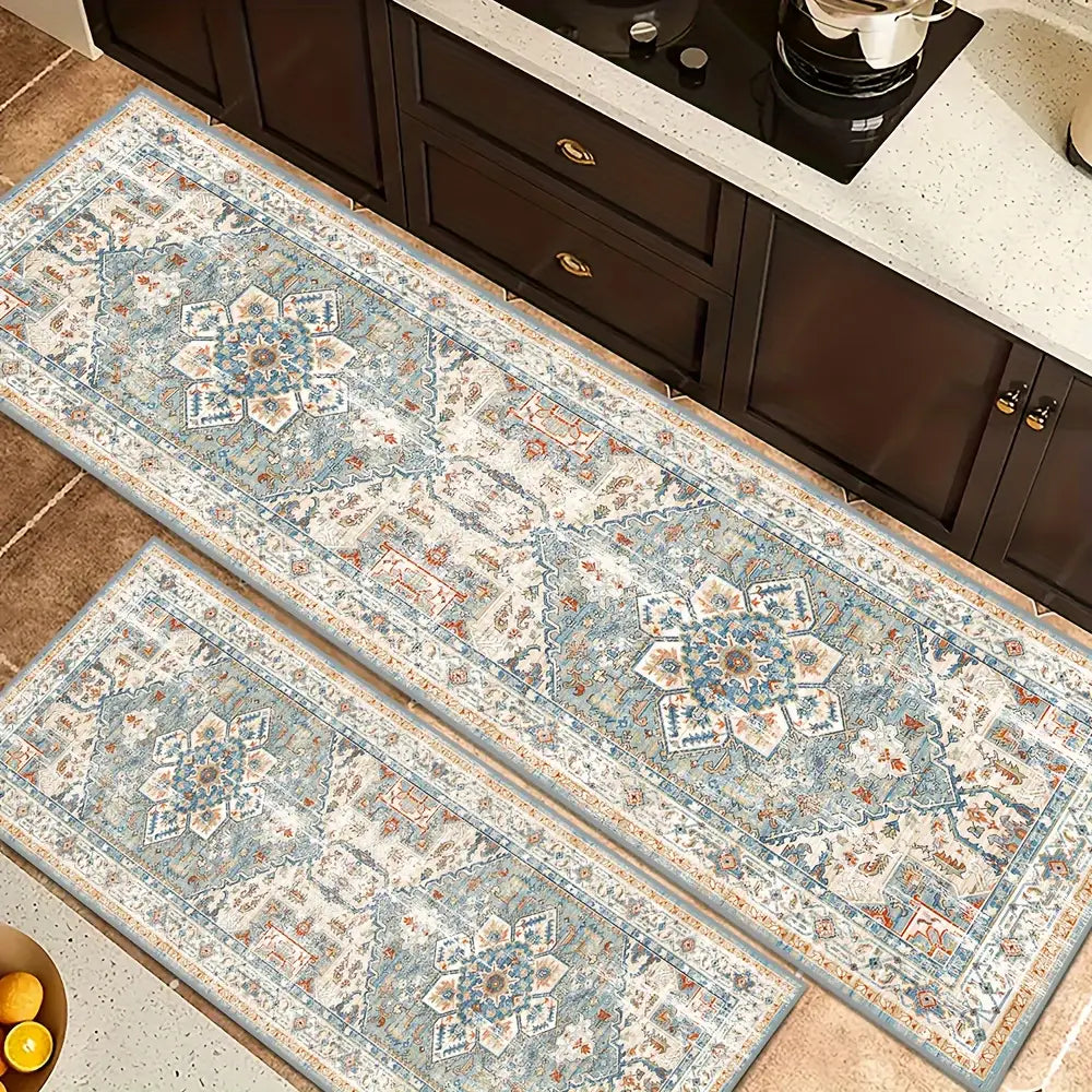 Crystal Velvet Bohemian Style Corridor Carpet