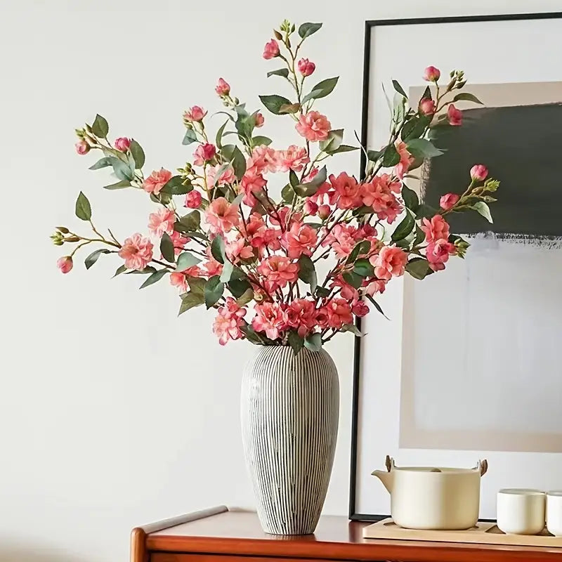 Silk Camellia Flowers - Wedding Home Decor Centerpieces