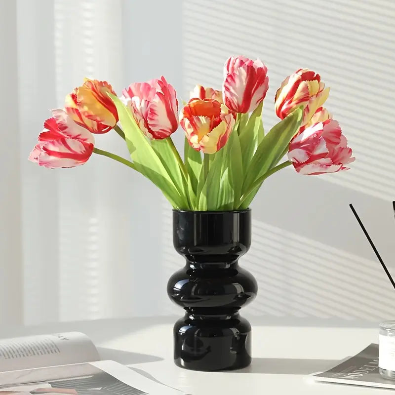 Gradient Tulip Artificial Flowers Set - Wedding Home Decor
