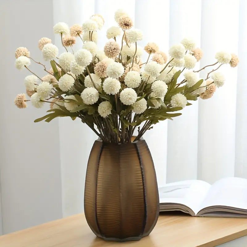 Bouquet de 3 compositions florales séchées de pissenlit