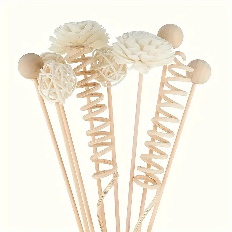 Aromatherapy Diffuser Kit - Natural Wood Reeds Home Decor