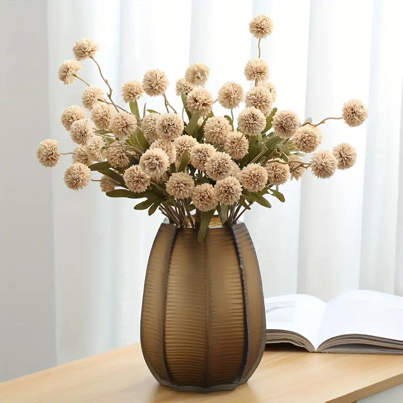 Bouquet de 3 compositions florales séchées de pissenlit