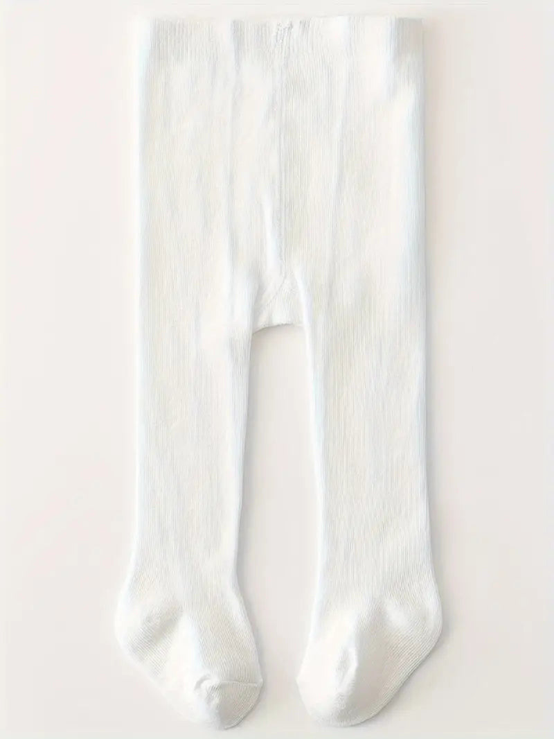 Effen babyleggings - comfortabele, veelzijdige panty's voor babymeisjes