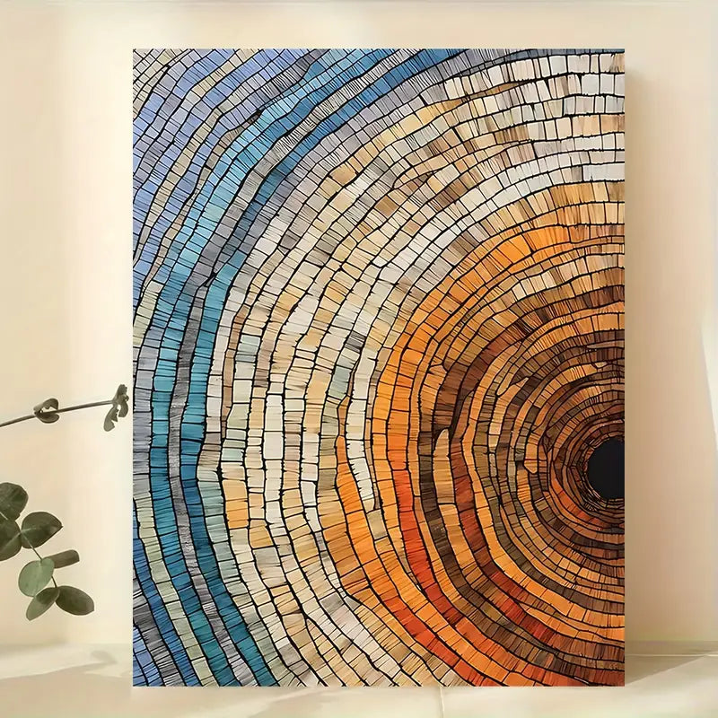 Moderne abstracte canvaskunst - 30x48cm frameloze wandprint voor elke kamer