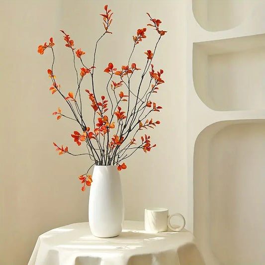3pcs Autumn Leaf Short Branch Flower Arrangement