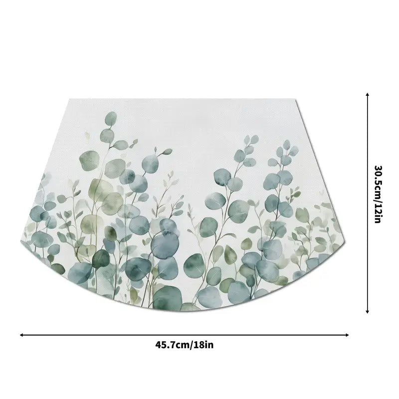 Set of 5 Eucalyptus Leaves Placemats