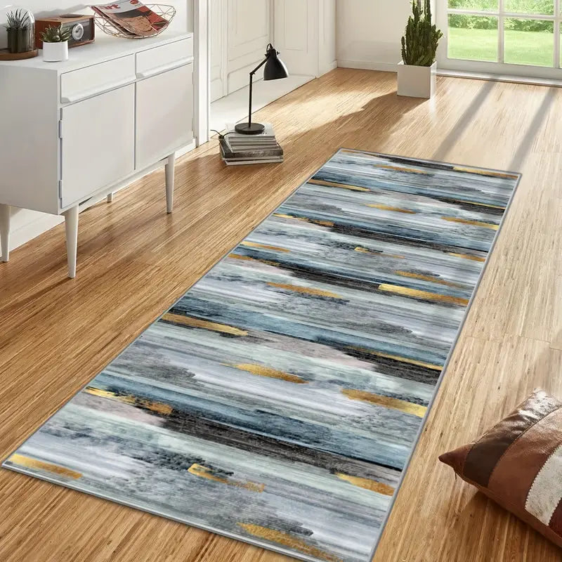 Non-Slip Persian Style Rug - Vintage Runner for Living Room/Stairs