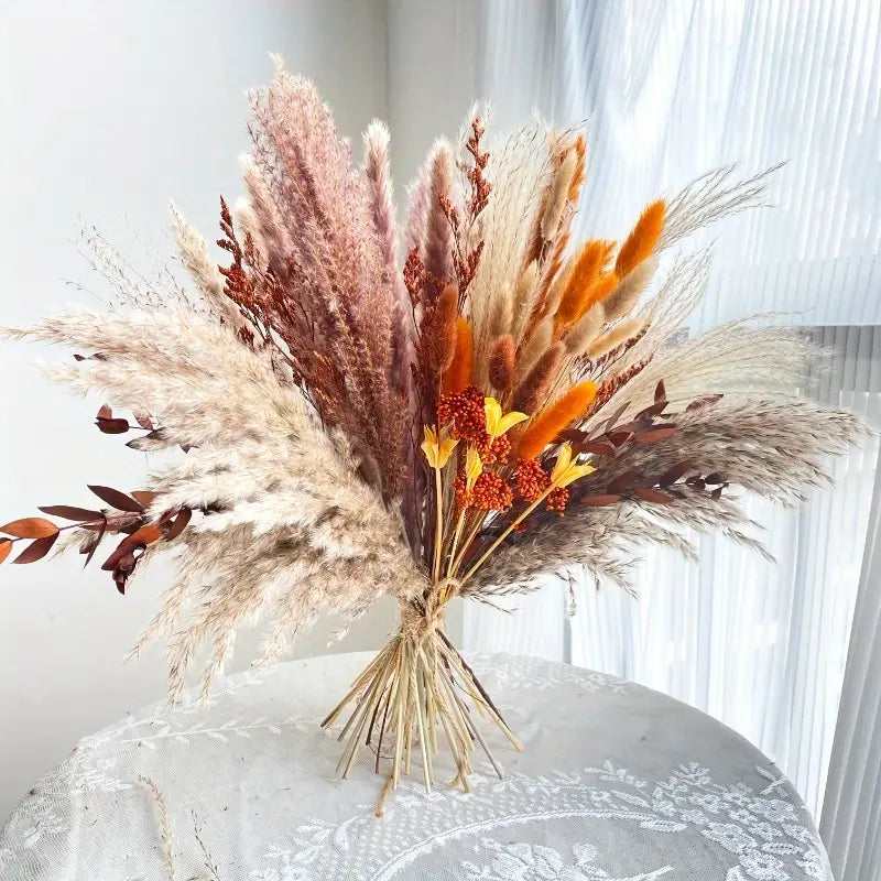Boho Autumn Bouquet Decor - Wedding Photography Office Home