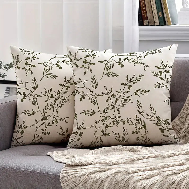 Autumn Throw Pillow Covers 18x18 - Fall Home Decor