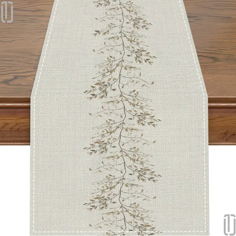 Spring Tree Table Runner – 183 cm Floral Table Decor for Kitchen & Holidays