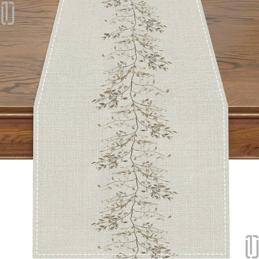 Spring Tree Table Runner – 183 cm Floral Table Decor for Kitchen & Holidays