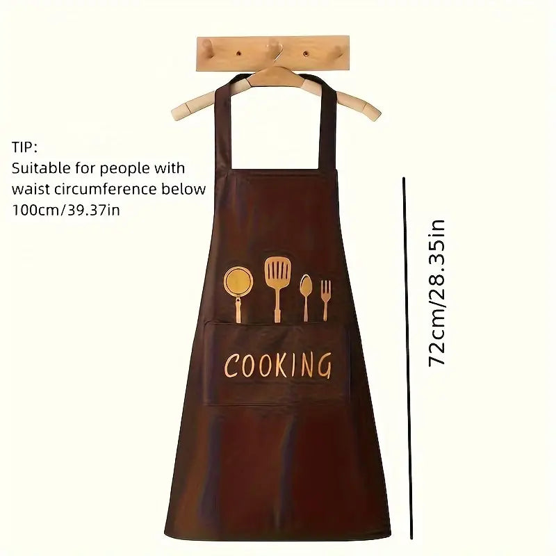 1 Multifunctional Kitchen Apron - Oil And Water Resistant