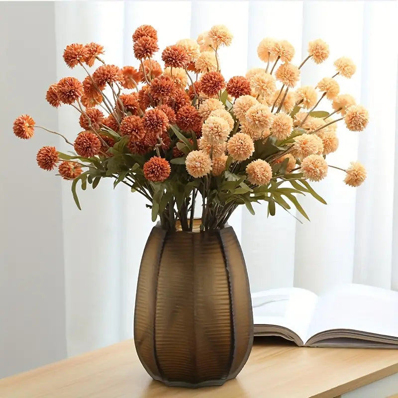 Bouquet de 3 compositions florales séchées de pissenlit
