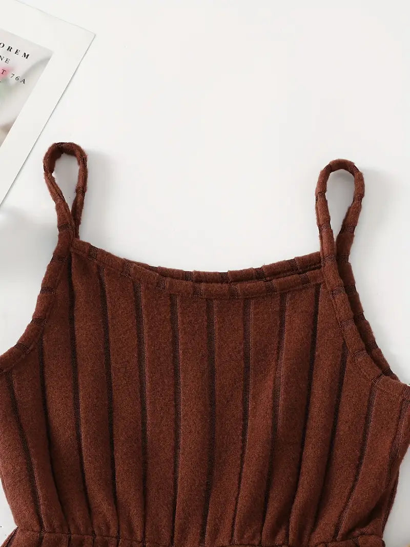 Ensemble short et body à volants pour bébé fille | Tenue printemps/été 2 pièces à rayures