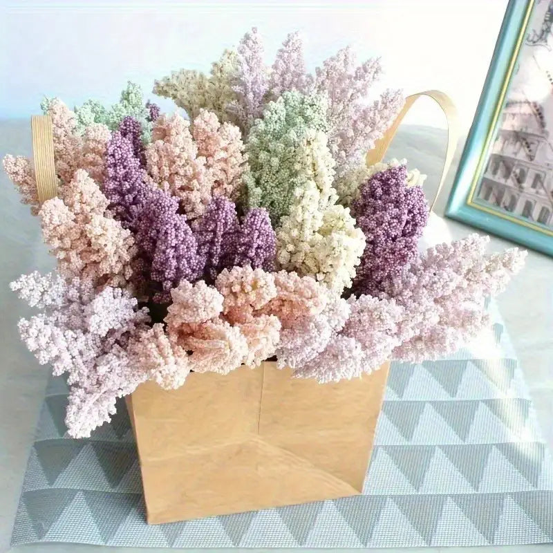 Pastel Artificial Flowers 36pcs - Wedding Party Home Decor
