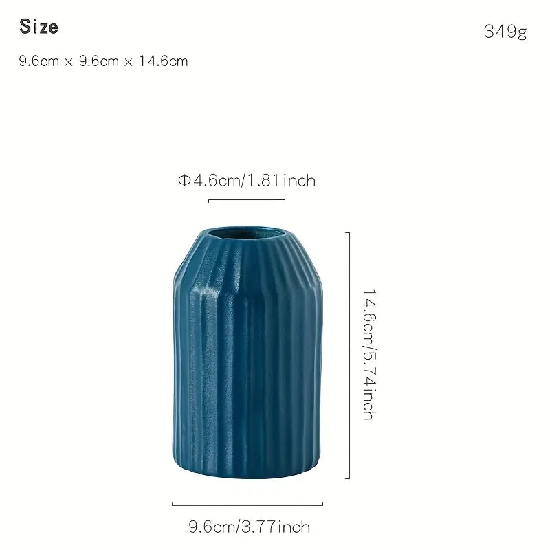 Macaron Vase Set - Elegant Decorative Ornaments Storage