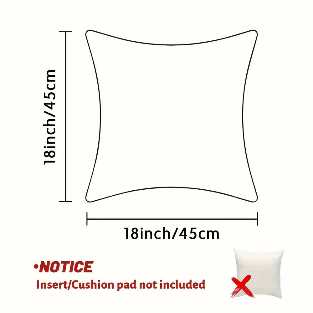 Lot de 2 housses de coussin décoratives en velours, motif floral et papillon, blanc, 45,72 x 45,72 cm