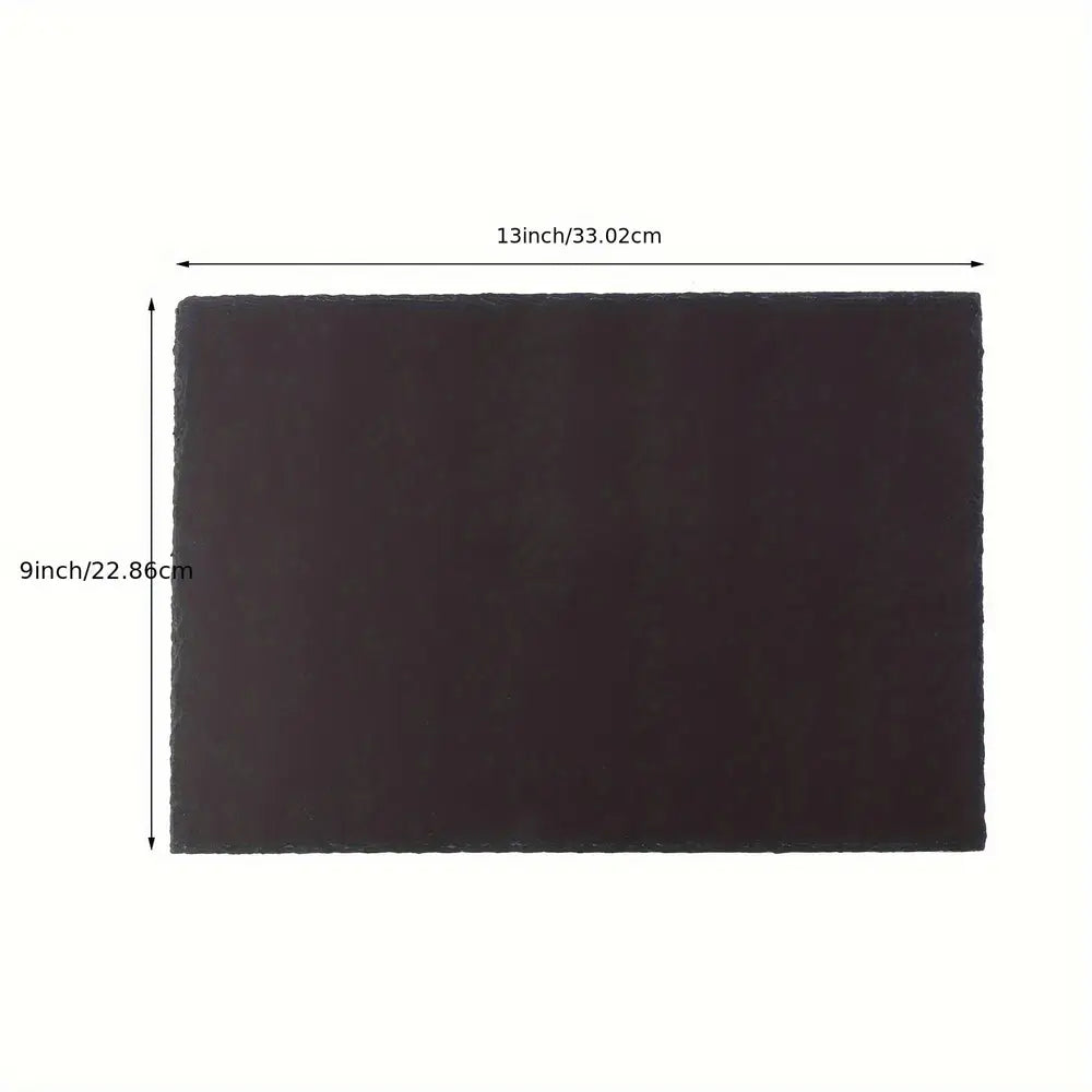 1-Piece Marble Rectangular Dinner Plate