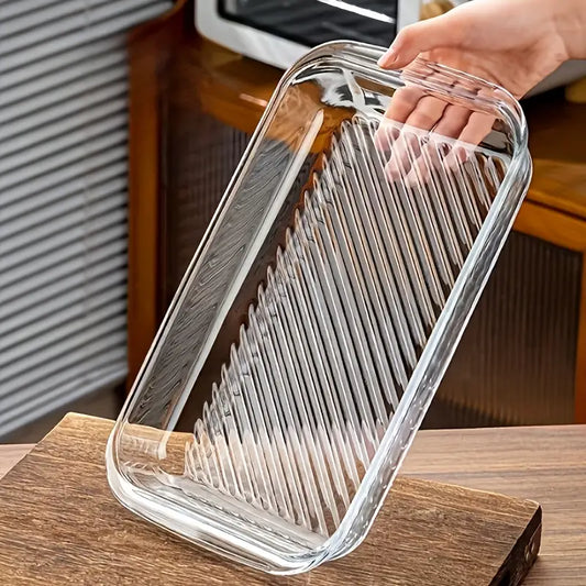 Glass Baking Dish – Oven & Microwave Safe Reusable Pan for Holiday Meals