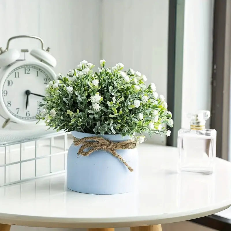 Artificial Lavender Plant - Macaron Pot - Indoor/Outdoor Decor