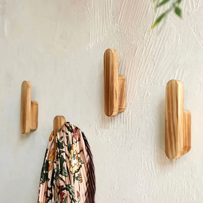 Rustieke houten wandhaak - handgemaakt